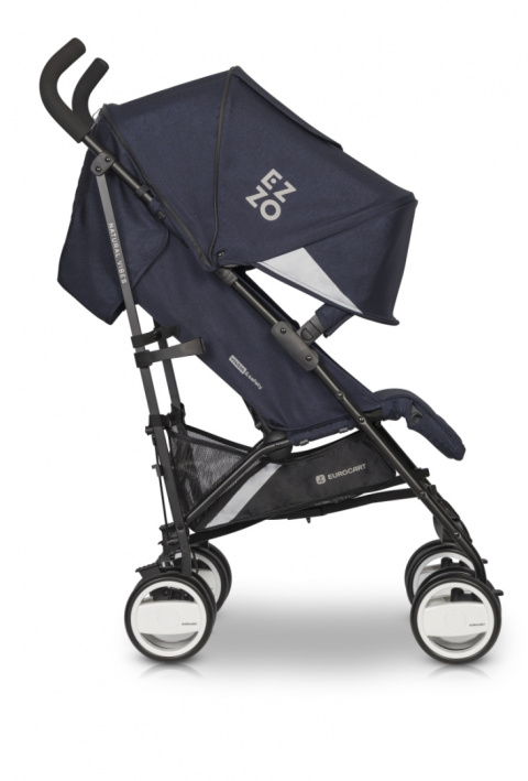 EZZO Euro-Cart lekki wózek spacerowy przeznaczony dla dzieci w wieku 6-36 m - Cosmic Blue