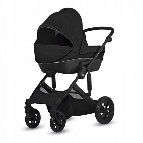 PRIME LITE Kinderkraft Wózek głęboko-spacerowy 2w1 - Black