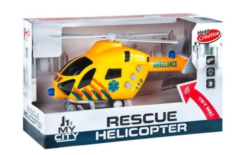 Helikopter Moje Miasto na baterie 23x14x10cm MC