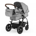 MOOV 3w1 KinderKraft wózek wielofunkcyjny - Grey Melange