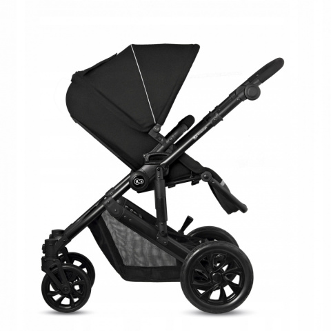 PRIME LITE Kinderkraft Wózek głęboko-spacerowy 3w1 z fotelikiem Mink - Black