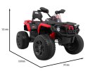 Pojazd Quad Maverick 4x4 Czerwony