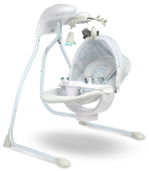 Raffi wysokiej klasy huśtawka elektryczna dla niemowląt Caretero - GREY