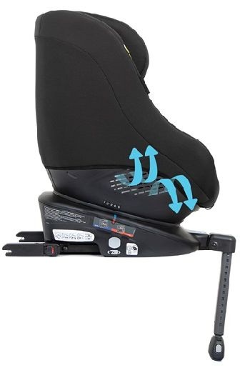 Turn2Me Graco 0-18kg obrotowy 360 stopni 0+/1 ( od ur. do 18 kg) Bezpieczeństwo 4* ADAC - Black