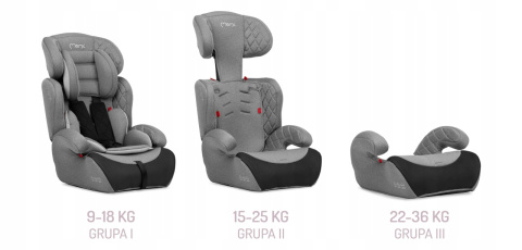 MoMi AXO Fotelik samochodowy 9-36 kg - Kropki
