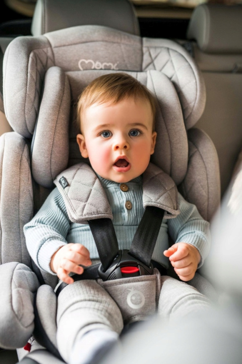 MoMi AXO Fotelik samochodowy 9-36 kg - Różowy