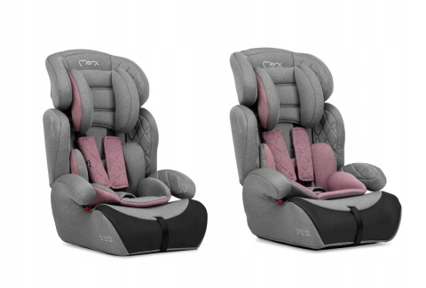 MoMi AXO Fotelik samochodowy 9-36 kg - Różowy