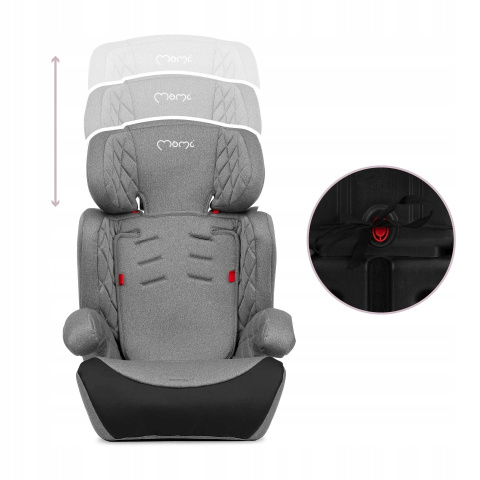 MoMi AXO Fotelik samochodowy 9-36 kg - Różowy