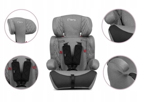 MoMi AXO Fotelik samochodowy 9-36 kg - Turkusowy