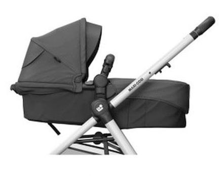 ZELIA Maxi-Cosi 2w1 + CabrioFix za 1zł, wózek głęboko-spacerowy, można przekształcić gondolę w siedzisko spac. - ESSENTIAL BLACK