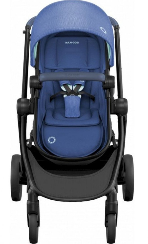 ZELIA Maxi-Cosi 2w1 + CabrioFix za 1zł, wózek głęboko-spacerowy, można przekształcić gondolę w siedzisko spac. - ESSENTIAL BLUE