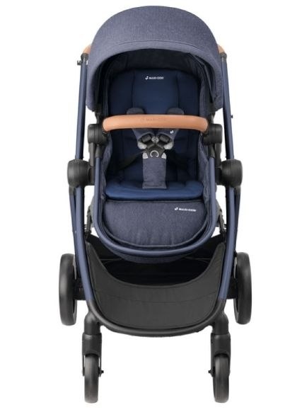 ZELIA Maxi-Cosi 2w1 + CabrioFix za 1zł, wózek głęboko-spacerowy, można przekształcić gondolę w siedzisko spac. - Sparkling Blue