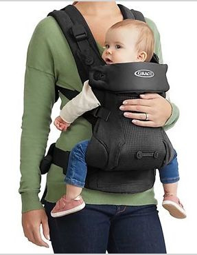 Graco Cradle Me 4in1 nosidło od 3,5 kg do 16 kg- Onyx Black