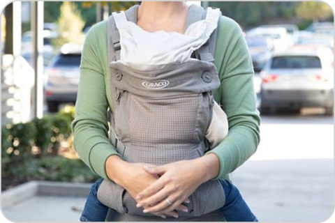 Graco Cradle Me 4in1 nosidło od 3,5 kg do 16 kg- Onyx Black