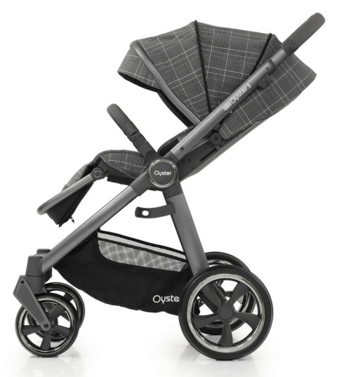 Oyster 3 Wielofunkcyjny wózek spacerowy do 22 kg - Manhattan / szary stelaż