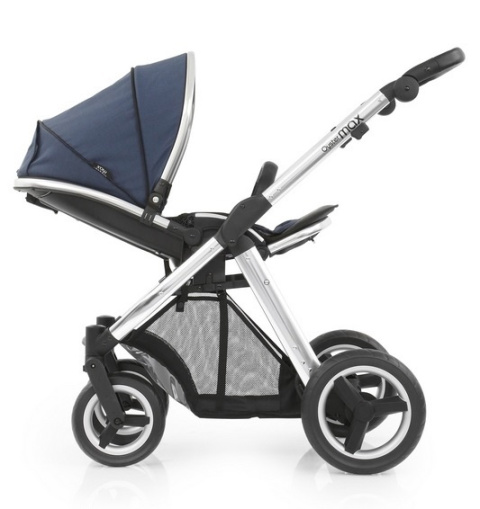 Oyster MAX wielofunkcyjny wózek spacerowy - Granatowy / Srebrny