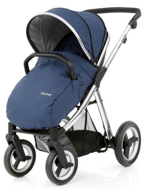 Oyster MAX wielofunkcyjny wózek spacerowy - Granatowy / Srebrny