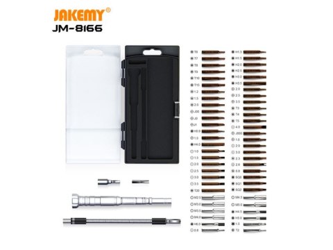 Profesjonalny Zestaw Narzędzi Precyzyjnych JAKEMY 61w1