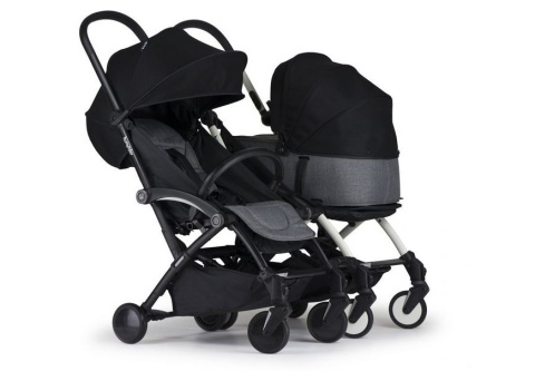 Bumprider Connect Wózek spacerowy - stelaż biały/siedzisko szare