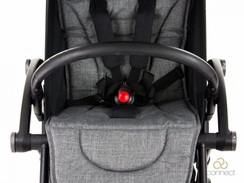 Bumprider Connect Wózek spacerowy - stelaż biały/siedzisko szare