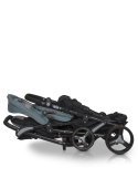 FUSION easyGO wózek spacerowy dla bliźniąt lub dla dzieci rok po roku typu „tandem” - Iron