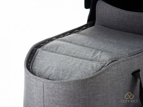 Gondola do wózka Bumprider Connect - czarna/niebieska