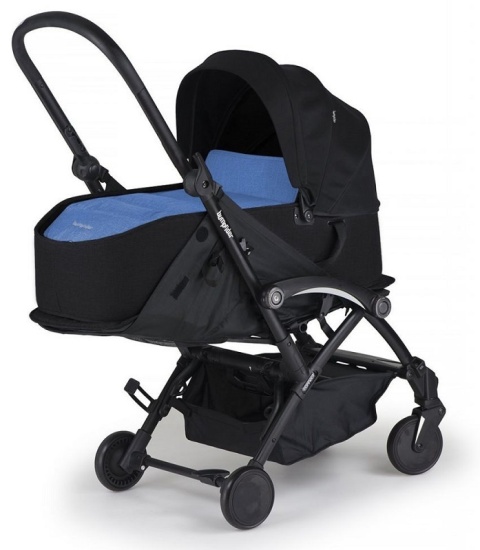 Gondola do wózka Bumprider Connect - czarna/niebieska