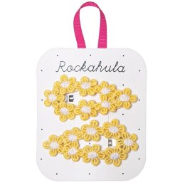 Rockahula Kids - spinki do włosów Crochet Flower Yellow
