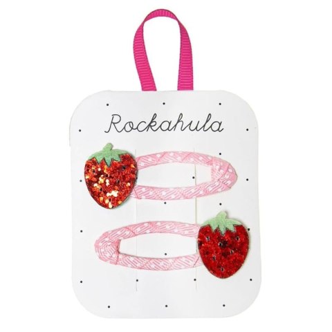 Rockahula Kids - spinki do włosów Sweet Strawberry Glitter