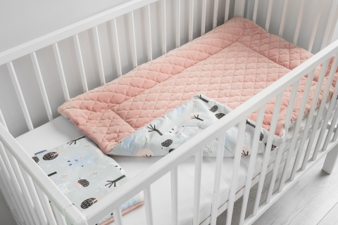 Sensillo Komplet do łóżeczka Plusz Karo - JELONKI