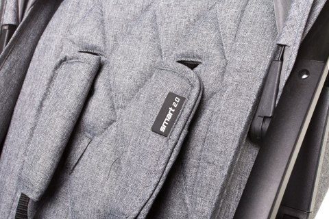 Wózek spacerowy SMART 2.0 Light Grey