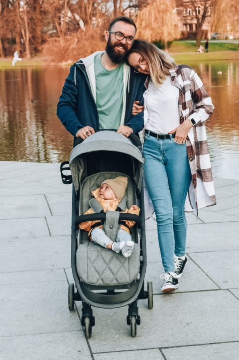 Wózek spacerowy SMART 2.0 Light Grey