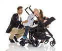 Bumprider RIDE-ON BOARD Dostawka do wózka dla starszego dziecka - czarny/czerwony