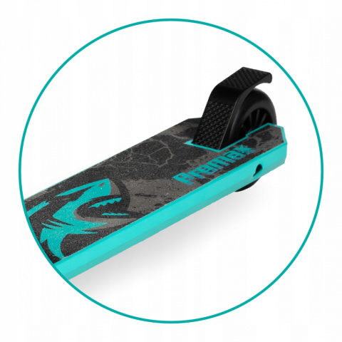 IVO Qkids Wzmocniona hulajnoga wyczynowa Freestyle do 100 kg - niebieska