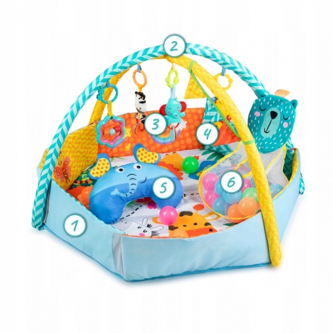 QKIDS MULTI mata edukacyjna multikolor