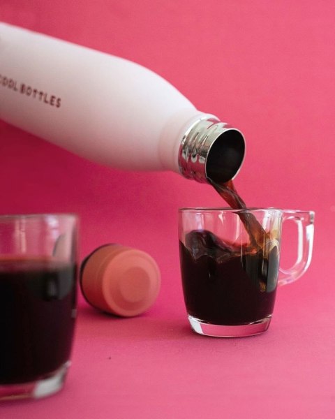 Cool Bottles Butelka termiczna 750 ml Double cool Pastel Pink