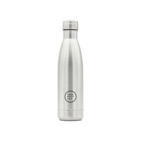 Cool Bottles Zakrętka 260-350-500 ml Metallic Silver