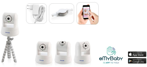 Miniland Kamera obrotowa z aplikacją czujnika ruchu