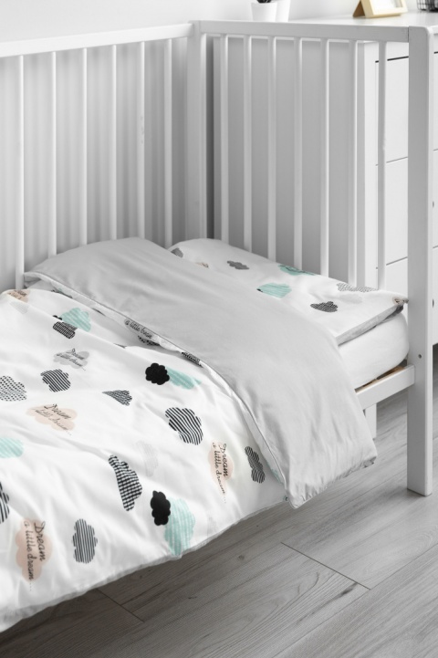 POŚCIEL 2-EL. 100X135 cm Sensillo - CHMURKI