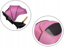 RIYA 3w1 Lionelo Wózek wielofunkcyjny z gondolą i fotelikiem 0-13 kg - Pink Violet