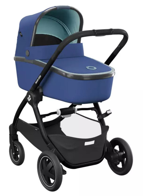 Adorra 2 Maxi-Cosi 2w1 + CabrioFix za 1zł, wózek głęboko-spacerowy z gondolą Oria - Essential Blue