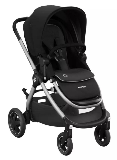 Adorra 2 Maxi-Cosi + CabrioFix za 1zł, wózek wielofunkcyjny wersja spacerowa - Essential Black