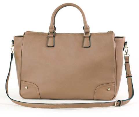 CARLA JOISSY to niezwykła torba dla Mamy o wyglądzie damskiej torebki - Milk Chocolate