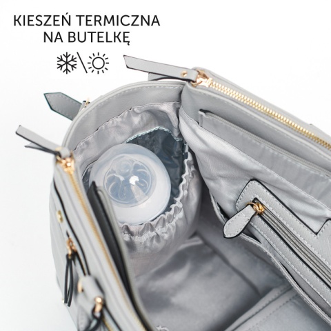 CARLA JOISSY to niezwykła torba dla Mamy o wyglądzie damskiej torebki - Milk Chocolate