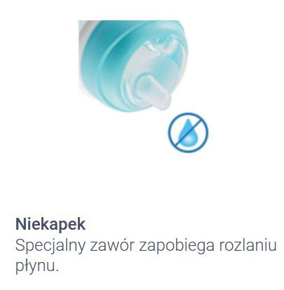 Chicco Pierwszy kubek treningowy z miękkim ustnikiem 4 m+ Transition Cup - niebieski