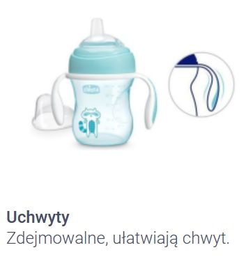 Chicco Pierwszy kubek treningowy z miękkim ustnikiem 4 m+ Transition Cup - różowy