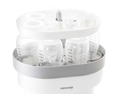 Miniland Sterylizator na 6 butelek z wyświetlaczem LED