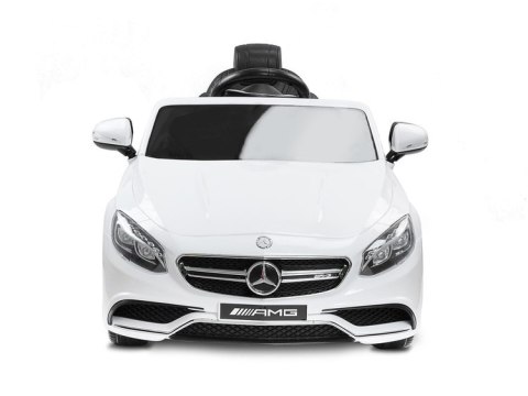 POJAZD AKUMULATOROWY MERCEDES AMG S63 WHITE TOYZ