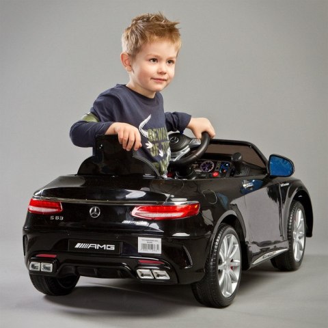 POJAZD AKUMULATOROWY MERCEDES AMG S63 WHITE TOYZ