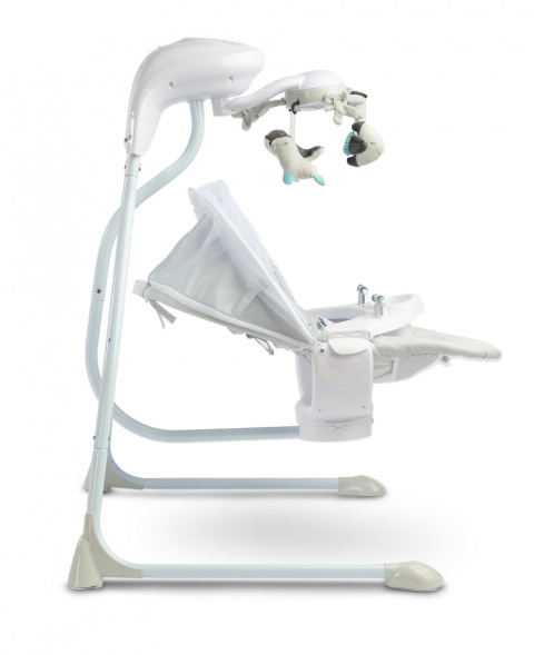 Raffi wysokiej klasy huśtawka elektryczna dla niemowląt Caretero - GREY